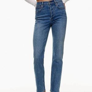 Denim Forum Arlo High Rise Straight Size 26, 30L